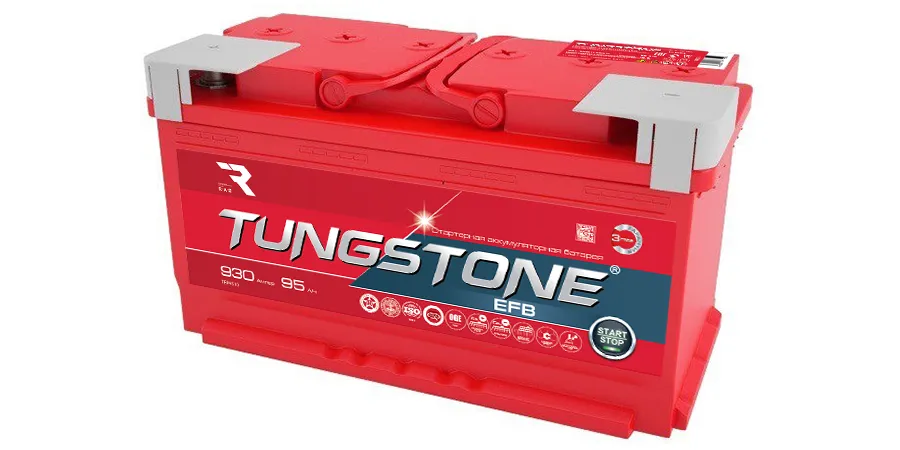 Аккумулятор автомобильный TUNGSTONE EFB L5 95Ah 930A ПП (353х175х190) L5