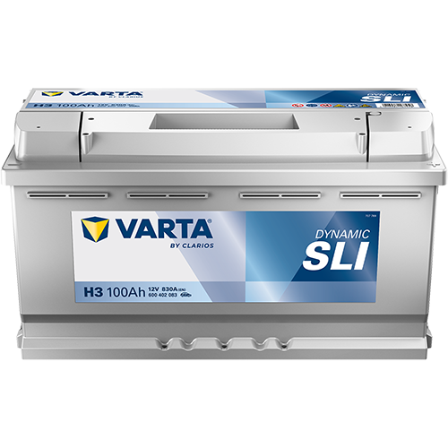 Аккумулятор автомобильный Varta Dynamic SLI H3 6СТ-100 Ач обр.