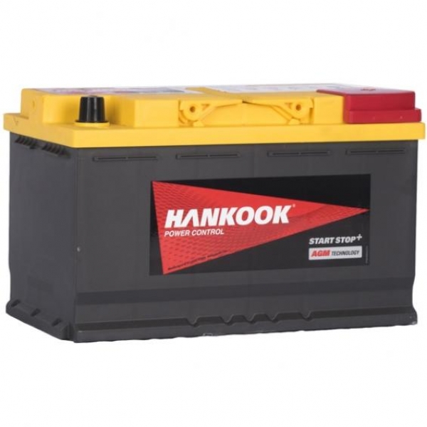 Аккумулятор автомобильный HANKOOK SA 58020 AGM 6СТ-80 Ач обр.