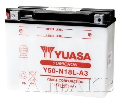 Аккумулятор мото YUASA Y50-N18L-A3 20 Ач