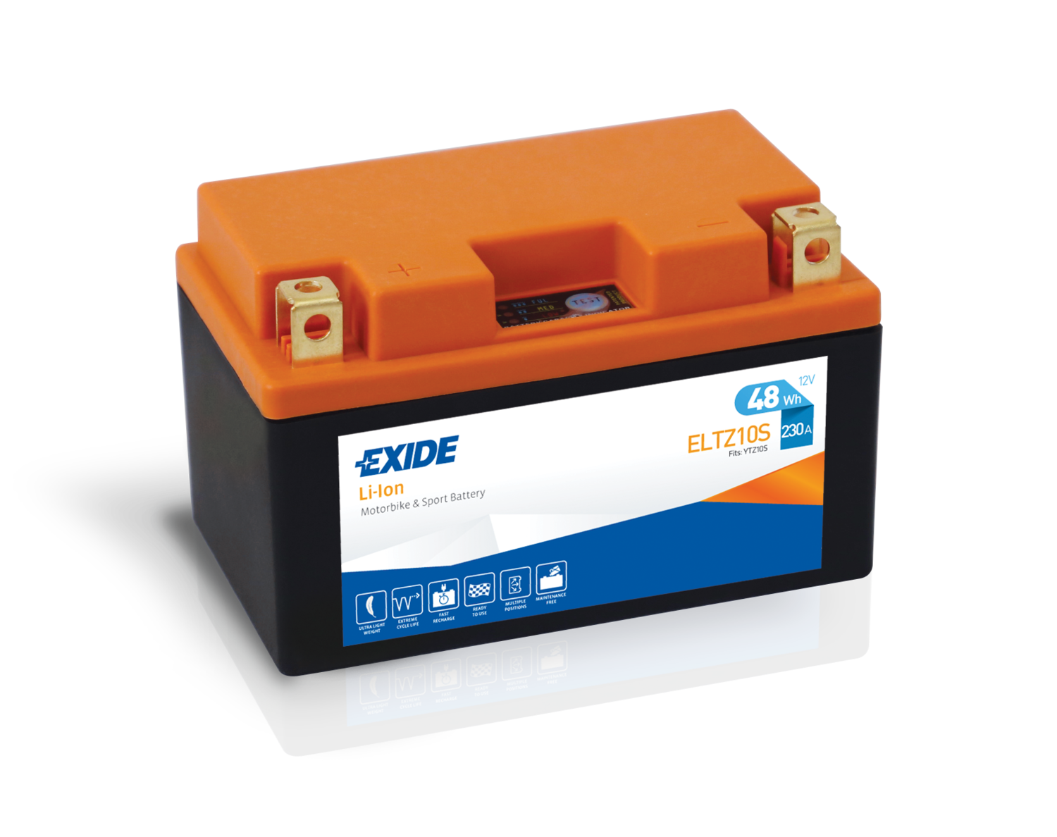 Аккумулятор мотоциклетный EXIDE LI-ION ELTZ10S