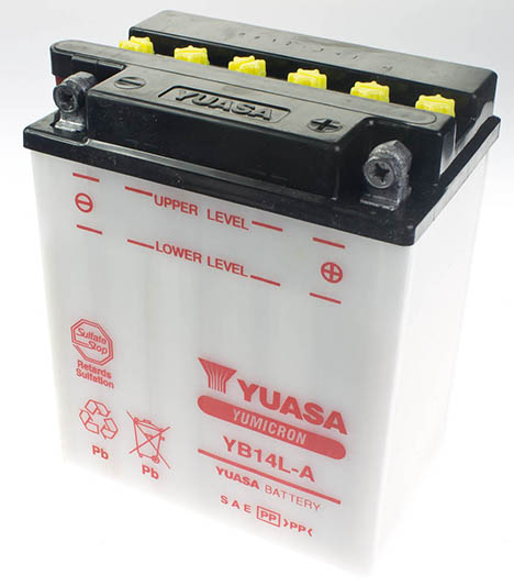 Аккумулятор мото YUASA YB14L-A 14 Ач
