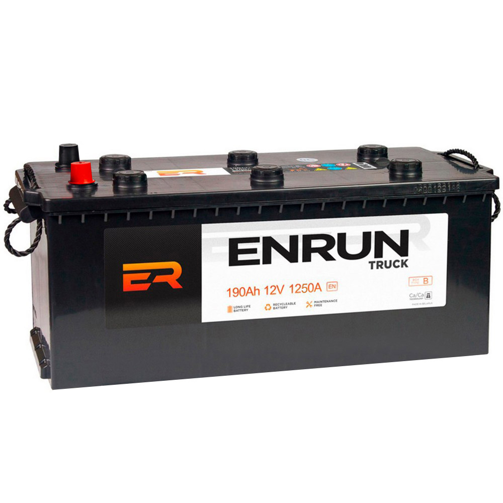 Аккумулятор ENRUN Truck 190 А/ч ПП 1250А