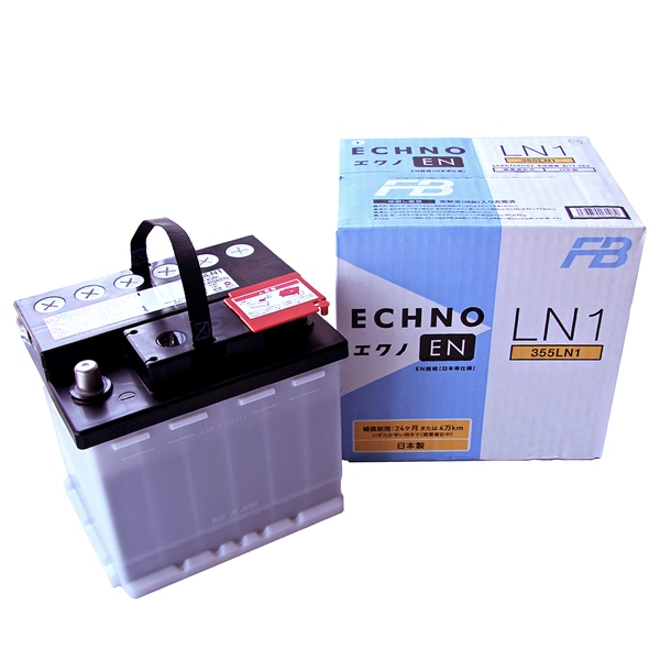 Аккумулятор автомобильный Furukawa Battery ECHNO 355LN1  EFB 6СТ-45 Ач обр.