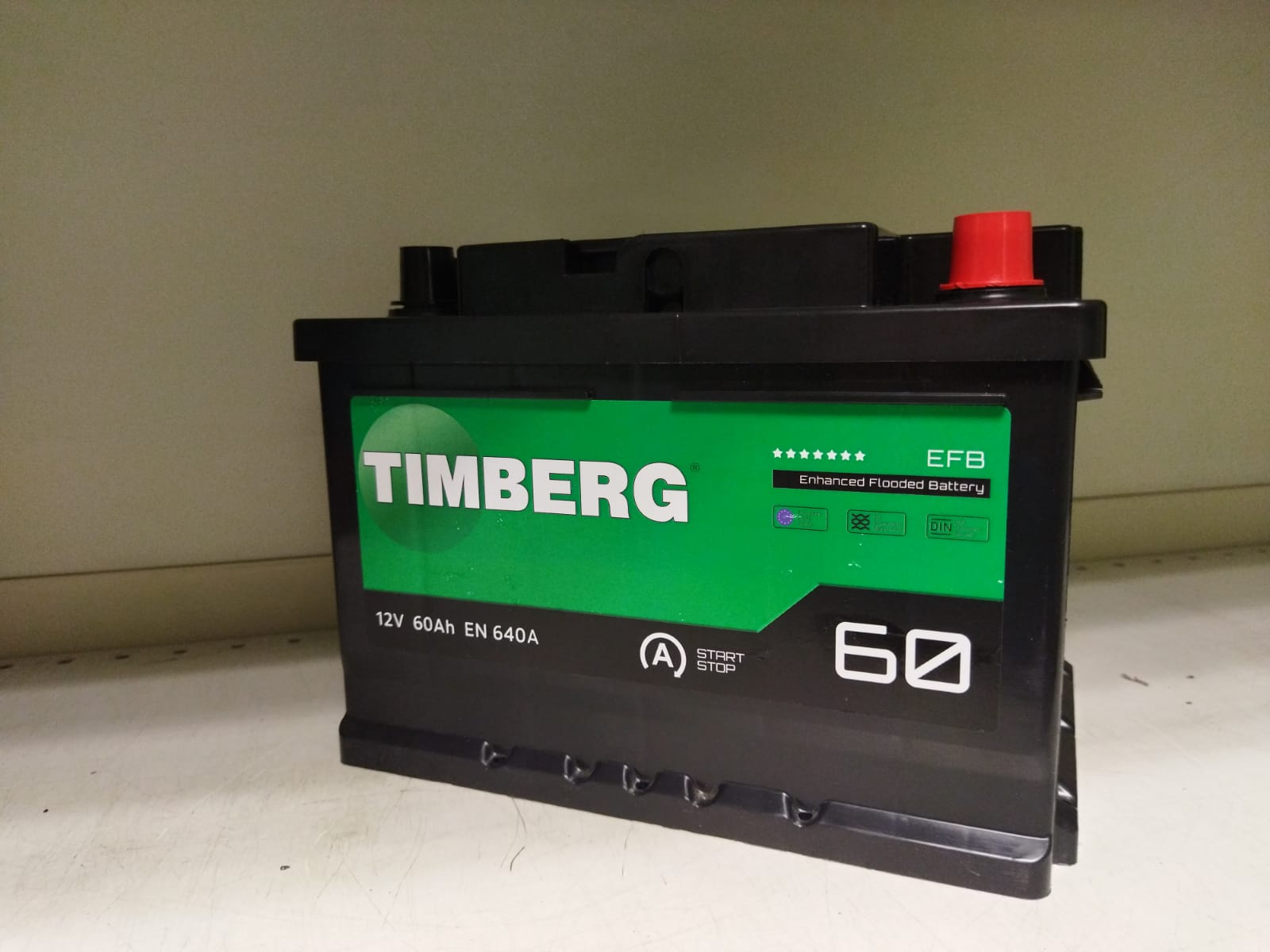 Аккумулятор автомобильный Timberg PREMIUM EFB EFB600 6СТ-60VL 60 Ач обр.