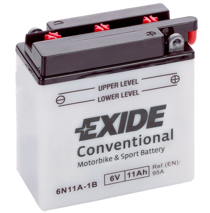 Аккумулятор мото сухозаряженный EXIDE CONVENTIONAL 6N11A-1B