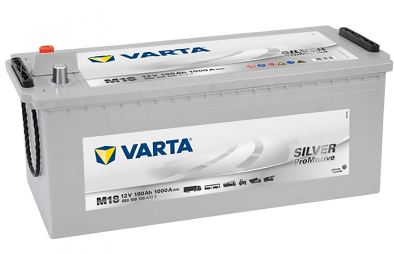 Аккумулятор грузовой Varta PROmotive M18 6СТ-180 Ач прям.