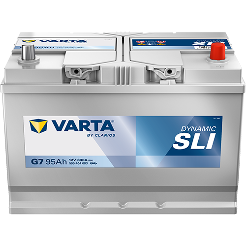 Аккумулятор автомобильный Varta Dynamic SLI G7 6СТ-95 Ач обр. (115D31L)