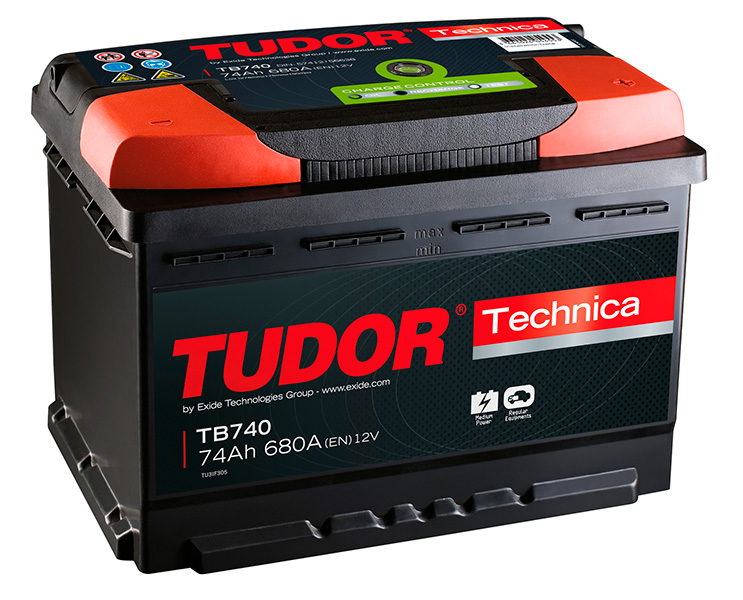 Аккумулятор автомобильный TUDOR Technica TB740 6СТ-74 Ач обр.
