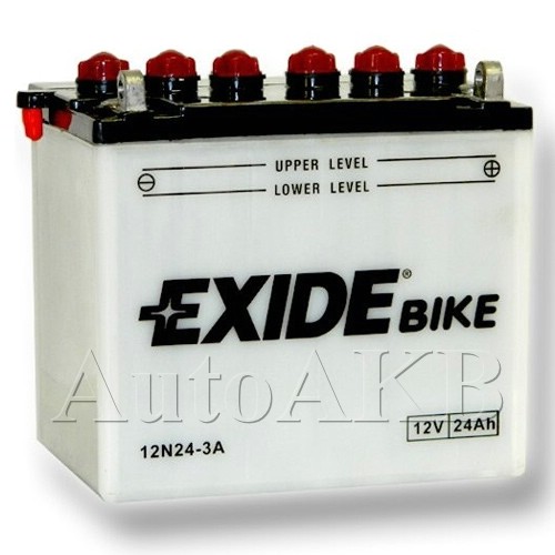 Аккумулятор мото EXIDE 12N24-3A 24 Ач