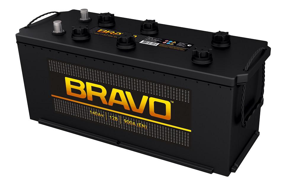 Аккумулятор АКОМ Bravo 6СТ-140 Ач пп.