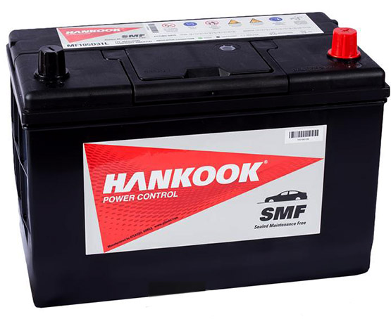 Аккумулятор автомобильный HANKOOK 105D31L 6СТ-90 Ач обр.