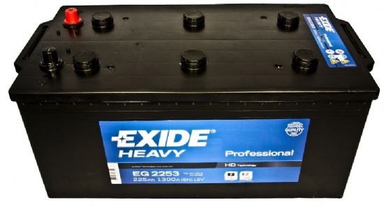 Аккумулятор грузовой Exide Heavy Professional EG2253 6СТ-225 Ач обр.