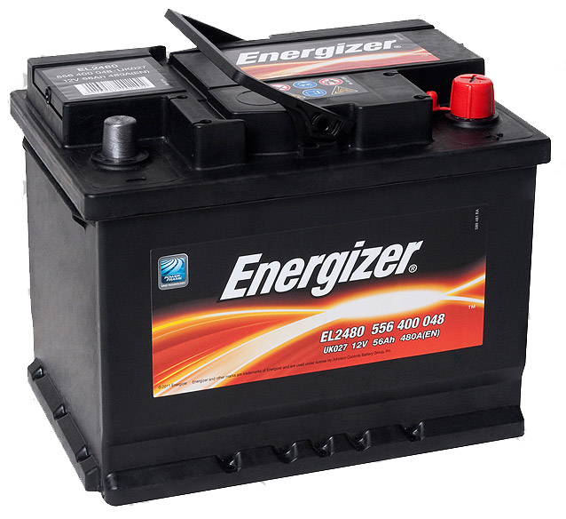 Аккумулятор автомобильный Energizer 6СТ-56 Ач обр.