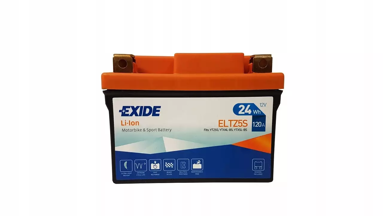 Аккумулятор мотоциклетный EXIDE LI-ION ELTZ5S