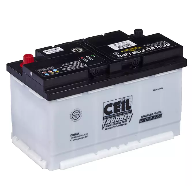 Аккумулятор автомобильный CEIL 80Ah 850A (315х175х190) L4 ОП