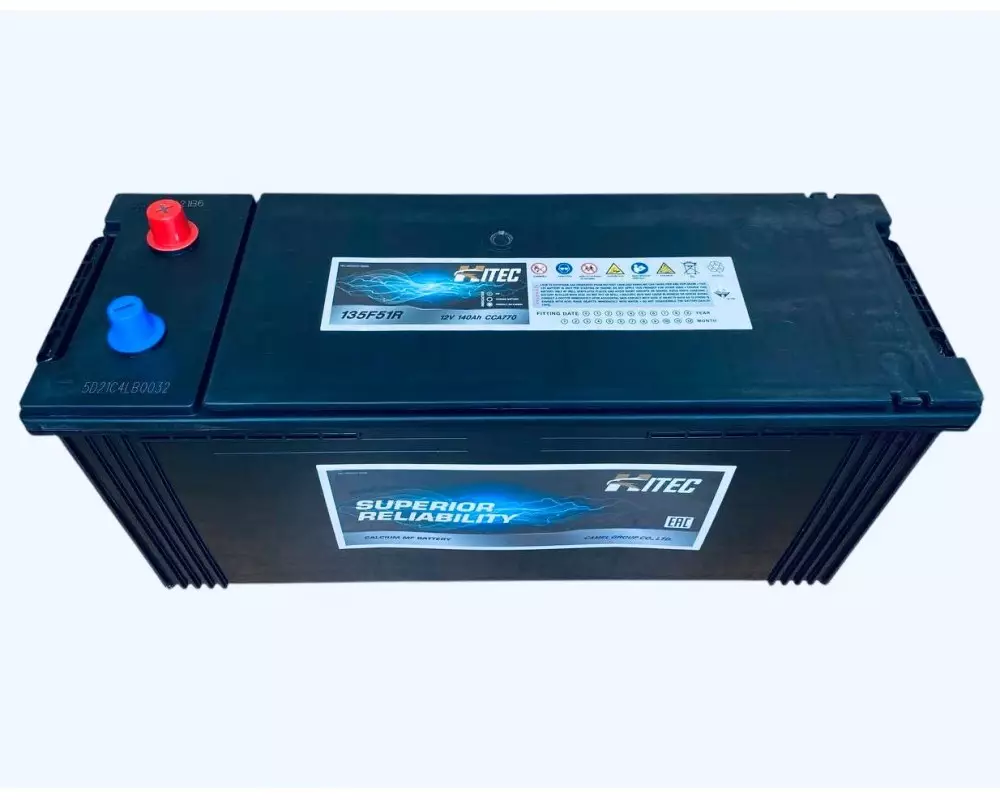 Аккумулятор Hitec 135F51R пп 140Ач 850А 506х182х233 конус [F51]
