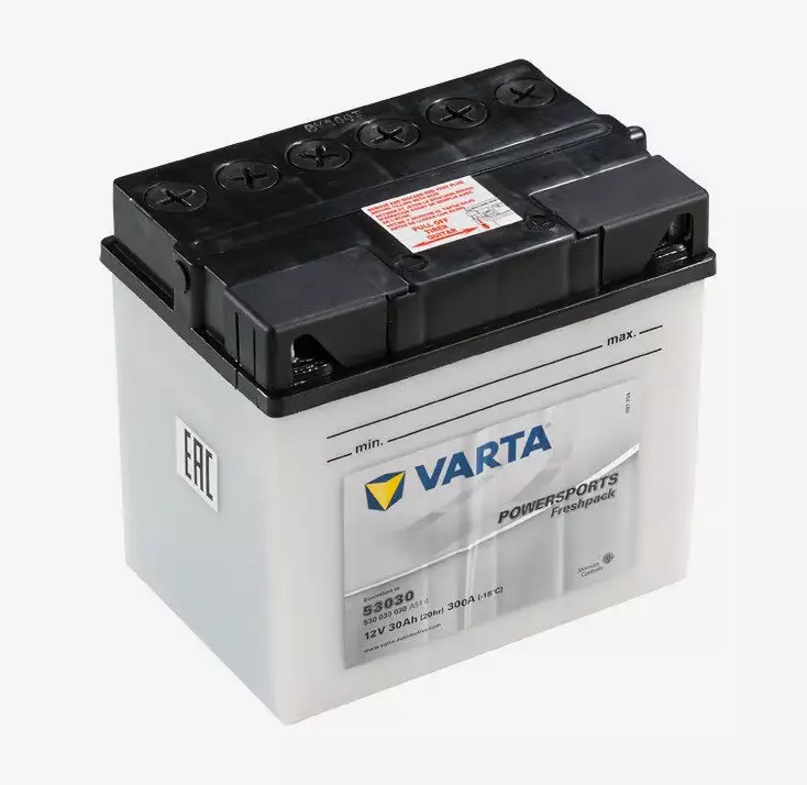 Аккумулятор мото  VARTA Powersports Freshpack 530 030 030 Ач