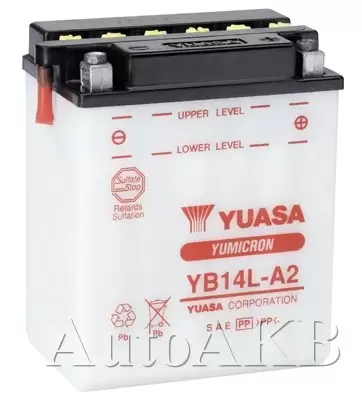 Аккумулятор мото YUASA YB14L-A2 14 Ач