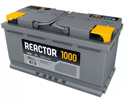 Аккумулятор автомобильный Reactor 6СТ-100 Ач прям.