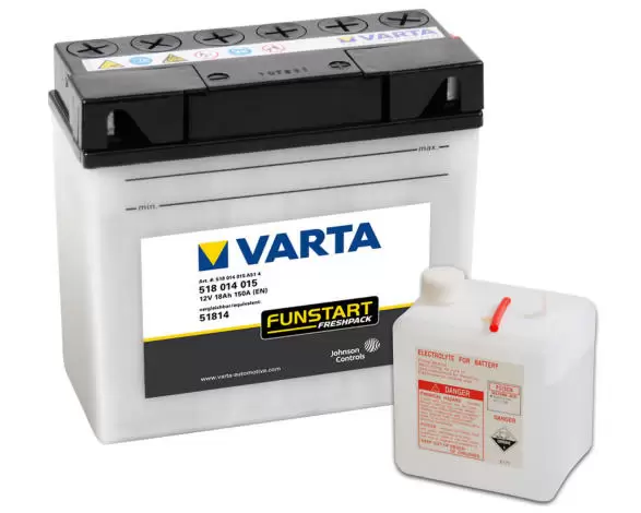 Аккумулятор мото Varta 518 014 015 18 Ач