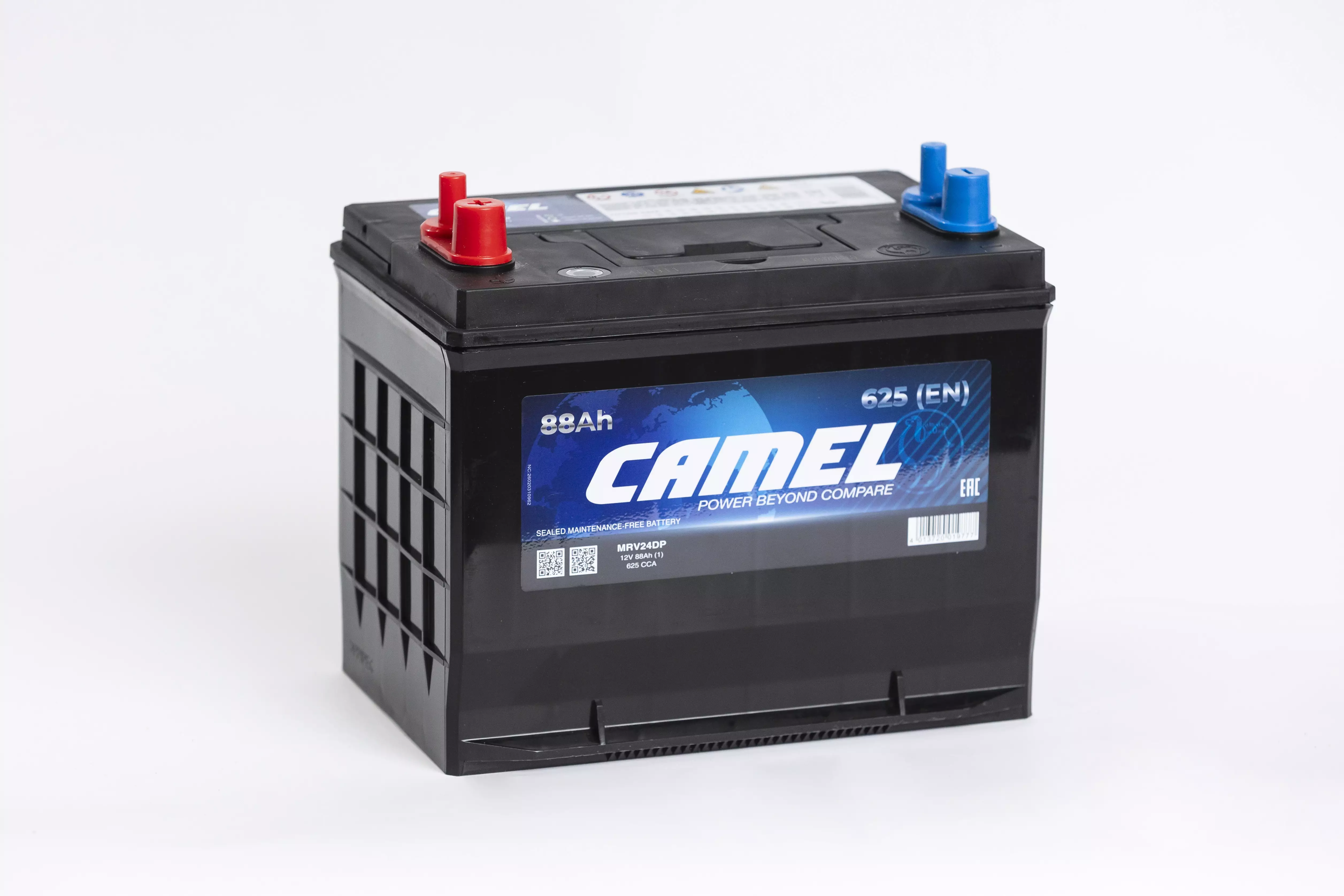 Аккумулятор лодочный CAMEL Marine MRV24DP 80Ah 670A ПП (260х172х227) D26