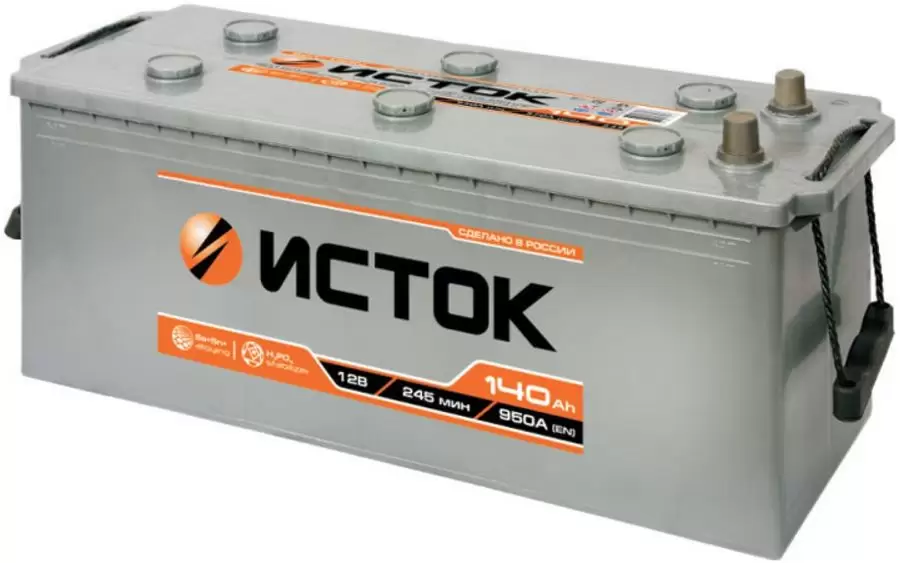 Аккумулятор грузовой ИСТОК 140Ah 900A ОП (513х189х217) D4