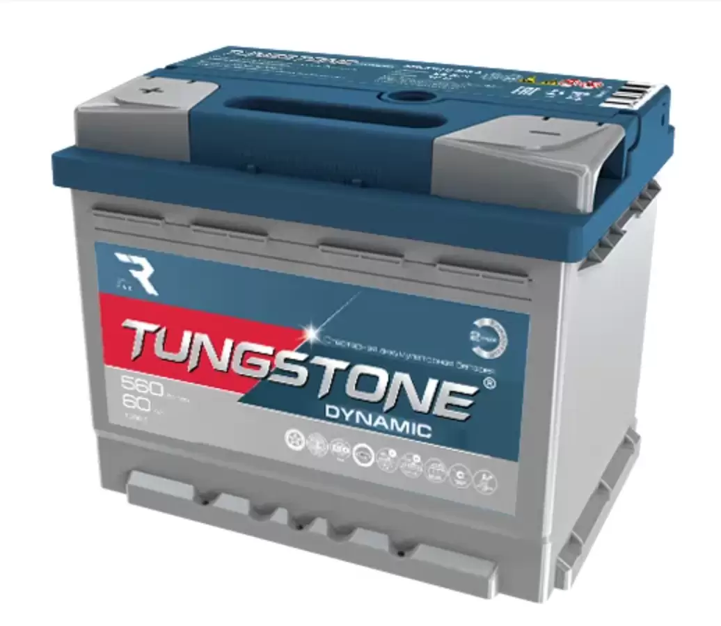 Аккумулятор автомобильный TUNGSTONE DYNAMIC L2 60Ah 560A ПП (242х175х190) L2