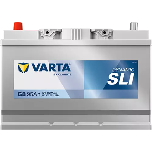 Аккумулятор автомобильный Varta Dynamic SLI G8 6СТ-95 Ач прям. (115D31R)