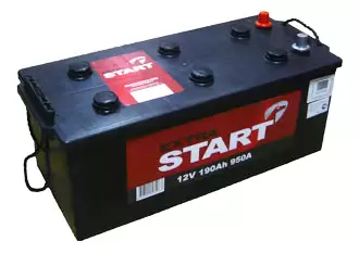 Аккумулятор грузовой Extra Start 6СТ-190 Ач обр.