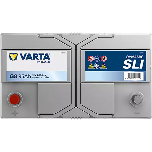 Аккумулятор автомобильный Varta Dynamic SLI G8 6СТ-95 Ач прям. (115D31R)