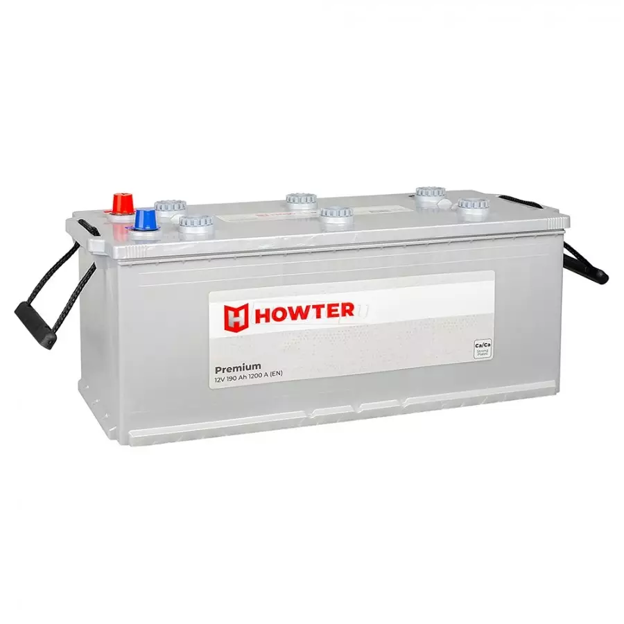 Аккумулятор автомобильный HOWTER Premium 190Ah 1200A  борт ОП