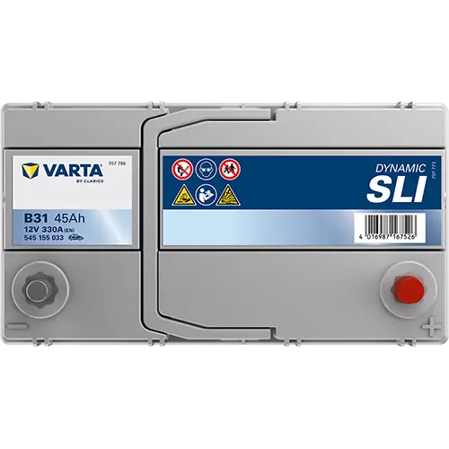 Аккумулятор автомобильный Varta Dynamic SLI B31 6СТ-45 обр. (55B24L)