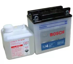 Аккумулятор мото Bosch М4 YB9-B (12V) 9 Ач