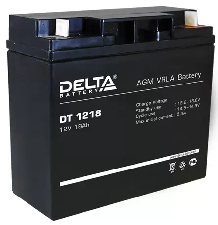 Аккумулятор Delta ST12-38 Ач