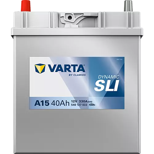 Аккумулятор автомобильный Varta Dynamic SLI  A15 6СТ-40 прям. (42B19R)