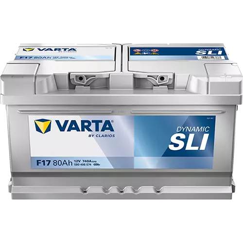 Аккумулятор автомобильный Varta Dynamic SLI F17 6СТ-80 Ач обр. LB3