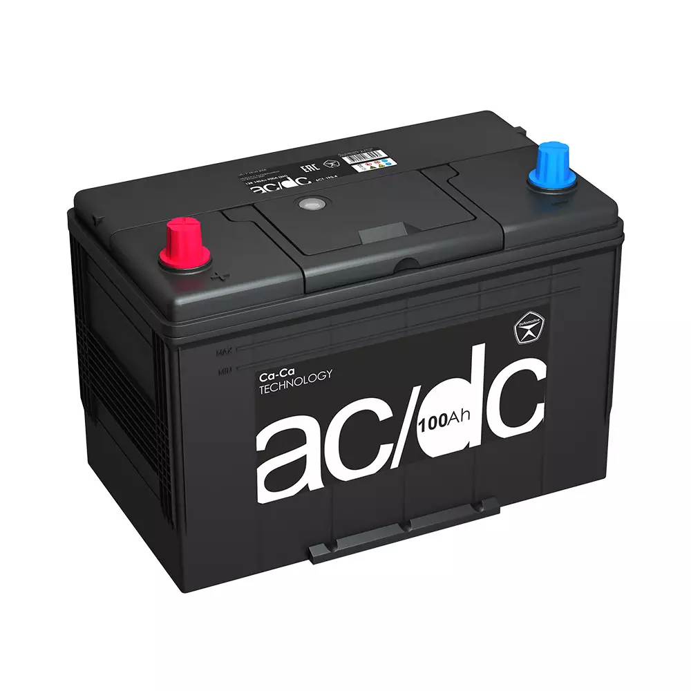 Аккумулятор автомобильный AC/DC 115D31R 100Ah 800A ПП (306x173x225) D31L
