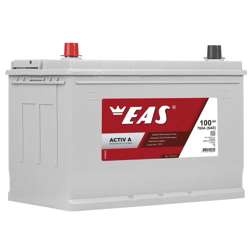 Аккумулятор автомобильный EAS JIS D31R 100 А/ч ПП