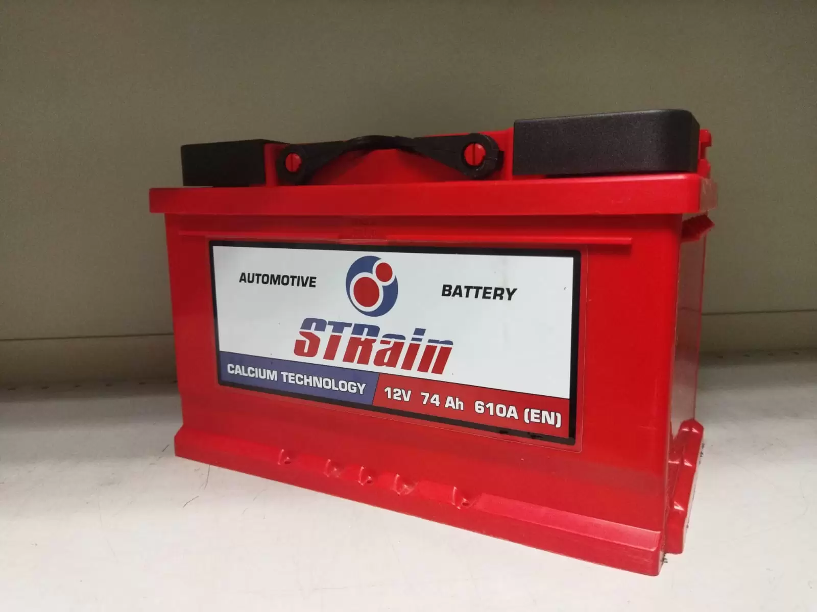 Аккумулятор автомобильный STRain SE751 6СТ-74VL 74 Ач прям.