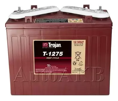 Аккумулятор тяговый Trojan T1275 12V (с жидким электролитом) 150 Ач