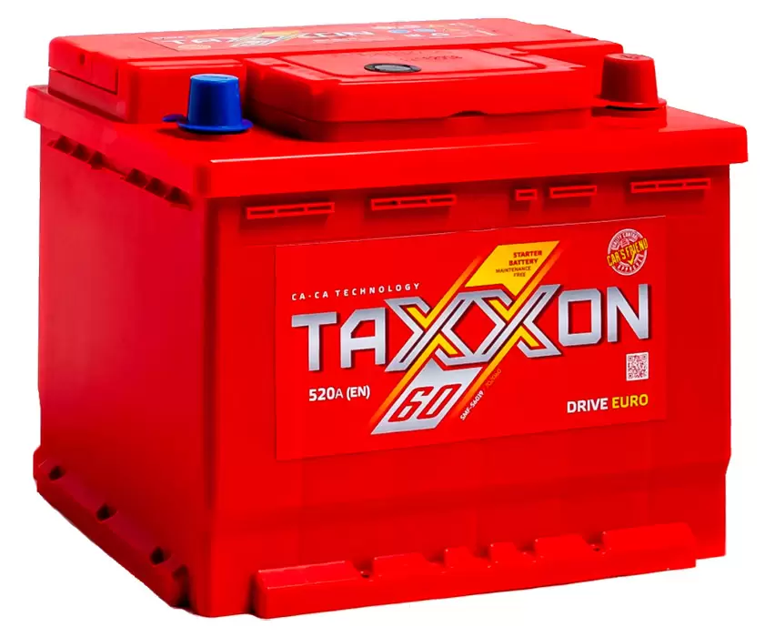 Аккумулятор автомобильный Taxxon Drive Euro 712060 6СТ-60 Ач обр. (низкий)