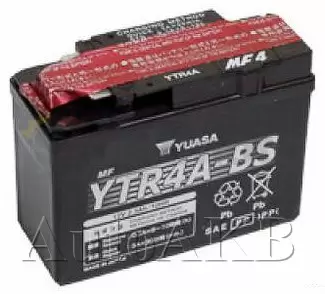 Аккумулятор мото YUASA YTR4A-BS 2.3 Ач
