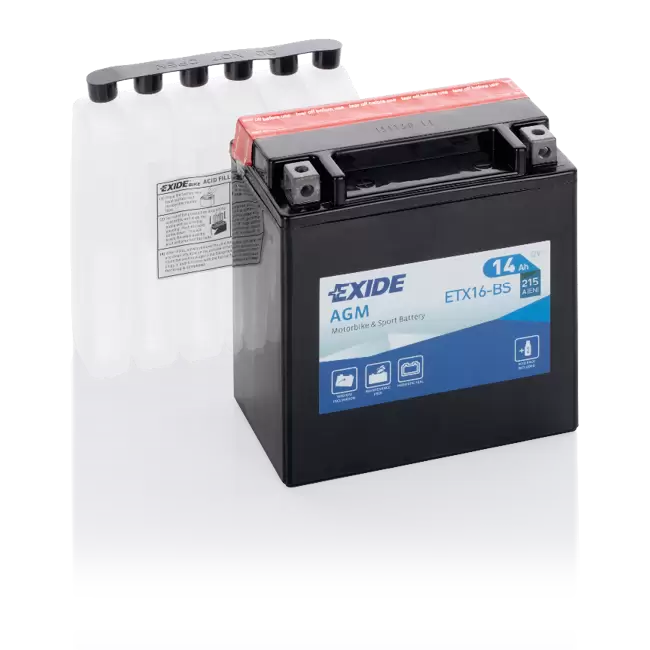 Аккумулятор мото EXIDE YTX16-BS 14 Ач