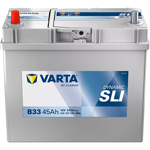 Аккумулятор автомобильный Varta Dynamic SLI B33 6СТ-45 Ач прям. (55B24R)