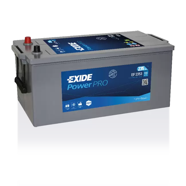 Аккумулятор грузовой Exide Heavy Professional Power EF2353 6СТ-235 Ач обр.