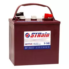 Аккумулятор тяговый STRain T-145 WET 260Ah 6V (262x181x283)