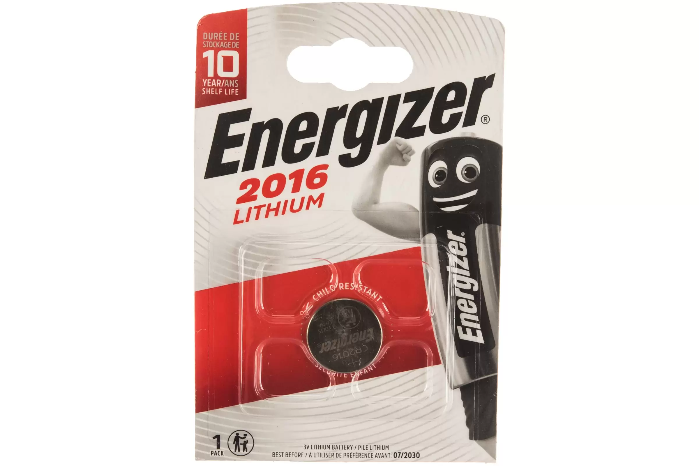 Батарейка ENERGIZER LITHIUM CR2016 1шт.