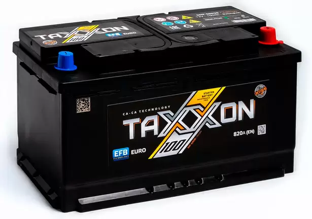 Аккумулятор автомобильный Taxxon EFB Euro 740100 6СТ-100 Ач обр.