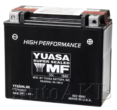 Аккумулятор мото YUASA YTX20HL-BS 18 Ач